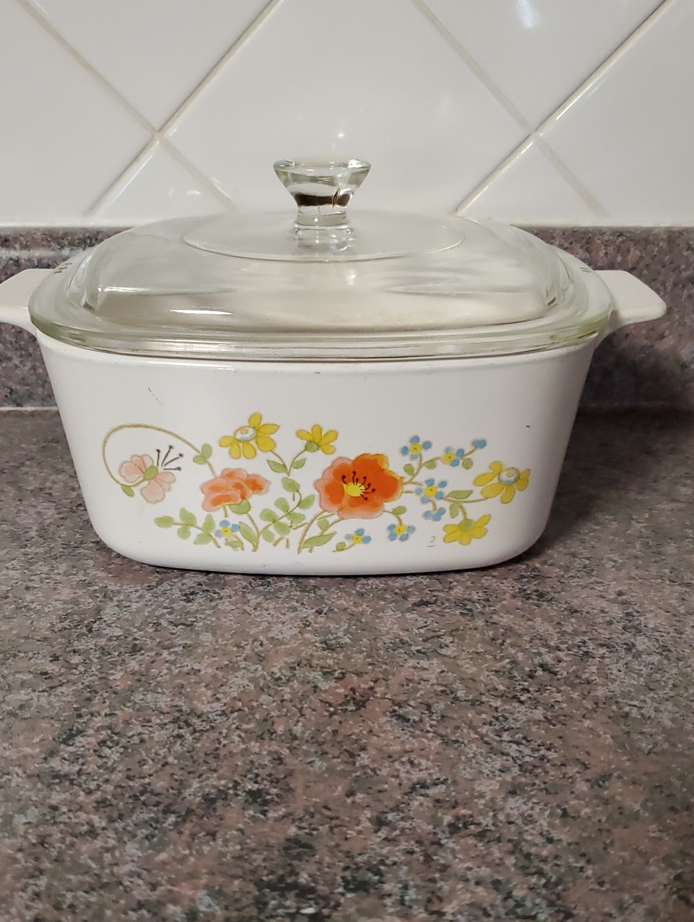 Corningware Wildflower Dish